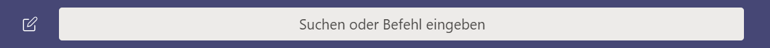 Suche in Microsoft Teams